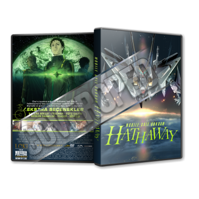 Mobile Suit Gundam Hathaway - 2021 Türkçe Dvd Cover Tasarımı